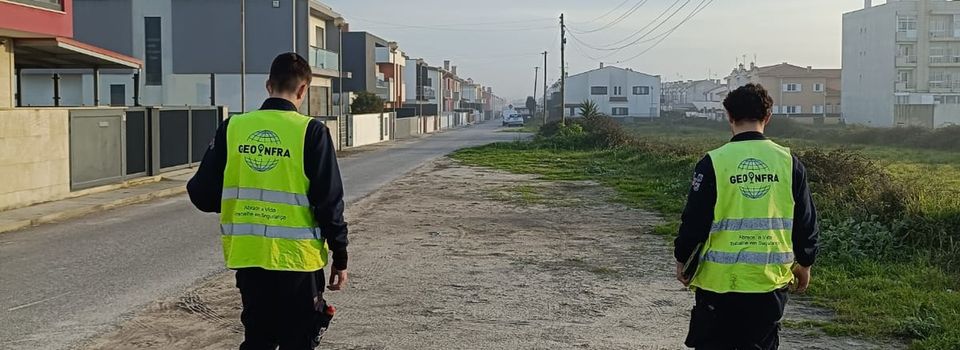 Técnicos Geoinfra em campo
